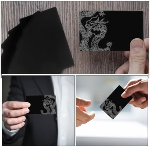 20pcs Aluminum Blank Business Cards for Engraving, round Corner - Image 3