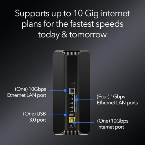 NETGEAR Nighthawk WiFi 7 Router RS700S, Up to 3,500 sq ft, 19 Gbps - Image 5
