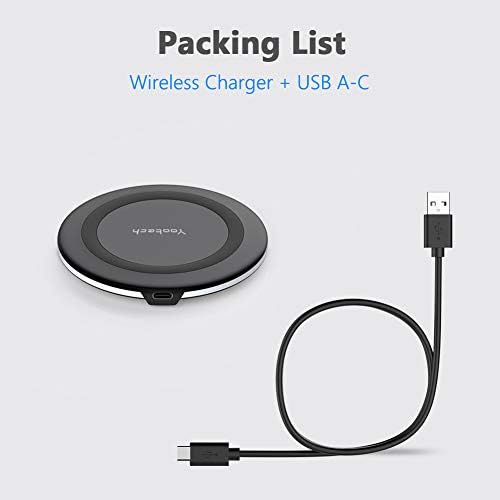 Yootech Wireless Charger,10W Max Wireless Charging Pad(No AC Adapter) - Image 6