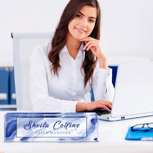 Custom Name Plate for Desk, Employee Appreciation Gifts, Office Decor - Image 5
