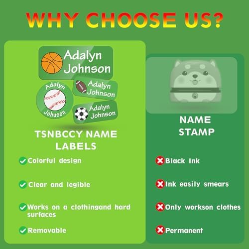 Custom Personalized Name Labels for Kid Waterproof Name Stickers Tags - Image 6