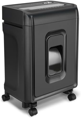 Aurora AU830MA High-Security 8-Sheet Micro-Cut Paper and Credit Card Shredder/ 20 Minutes/Security Level P-5 - Image 7