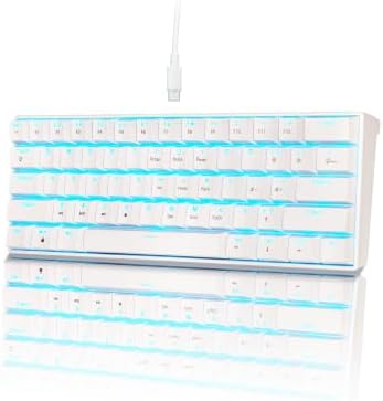 60% Mechanical Keyboard, RGB Mechanical Gaming Keyboard, Blue Switch by BangsanthGamingKeyboard