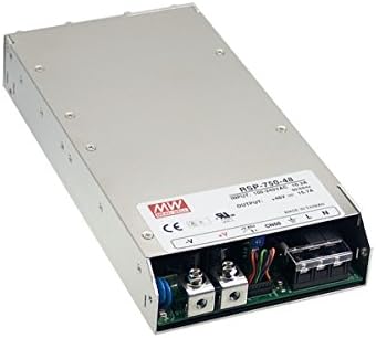 MEAN WELL RSP-750-48 AC to DC Switching Enclosed Power Supply with PFC Function, 48 Volt, 15.7 Amp, 753.6 Watt by MEANWELL