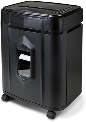 Aurora AU120MA 120-Sheet Auto Feed High Security Micro-Cut Paper Shredder / 30 Minutes (Black) by Aurora