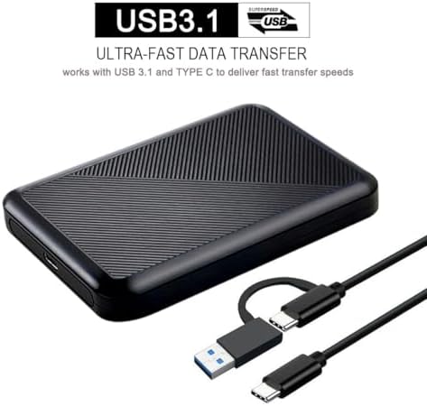 320GB Ultra Slim Portable External Hard Drive USB 3.1 Type C - Image 4