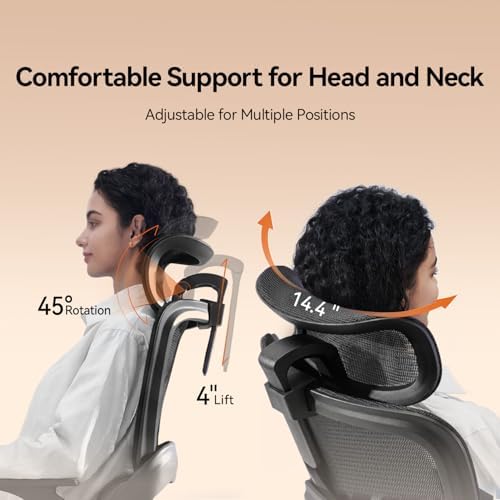 SIHOO B100 Mesh Ergonomic Office Chair with Adaptive Lumbar Support - Image 7
