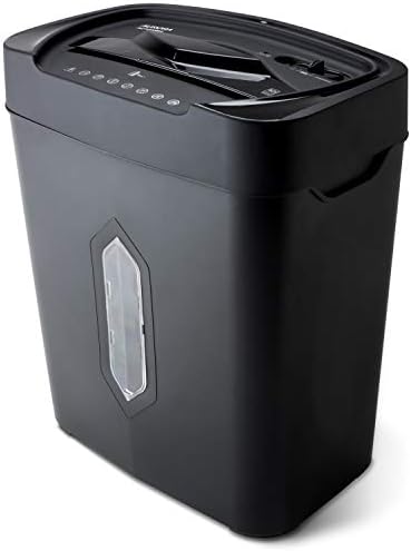 Aurora AU1010MA High-Security 10-Sheet Micro-Cut Paper, Credit Card Shredder, Large 5.2-Gals Basket with Easy Lifting Handle by Aurora