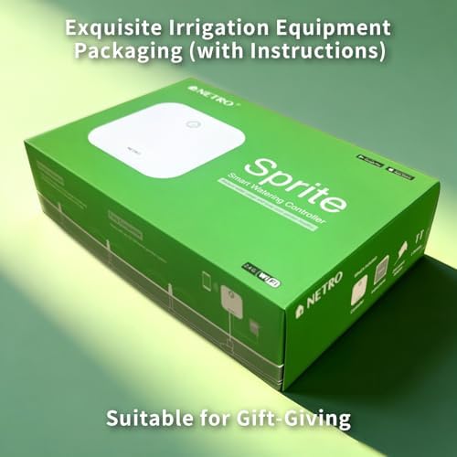 Netro Sprite 6 Zone Smart Sprinkler Controller for Lawn 2.4G WiFi App-Based - Image 4