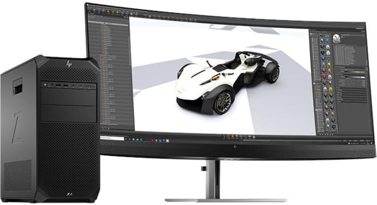 HP Z4 G5 Workstation - 1 x Intel Xeon w3-2435 - vPro Technology - 32 GB - 512 GB SSD - Tower - Black - Intel W790 Chip - Windows 11 Pro - NVIDIA RTX A4000 16 GB Graphics - Serial ATA/600 Controller - - Image 3