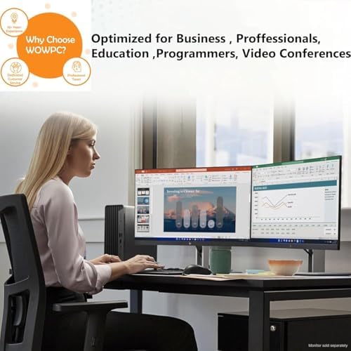 HP ProDesk 400 G9 SFF Desktop Computer | 12th Gen Intel Core i7 (8 Performance Cores, 8 Efficient Cores, Up to 5.4GHz) | 32GB DDR4 RAM, 2TB PCIe SSD | WiFi 6, 10Gbps USB (x4), Dual Monitor Support - Image 4