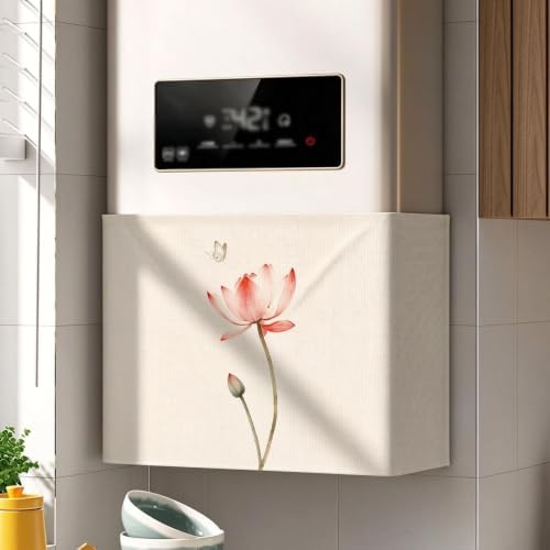 Decor Linen Boiler Pipe Shielding Cover, Pipeline Hiding Enclosure by Unknown