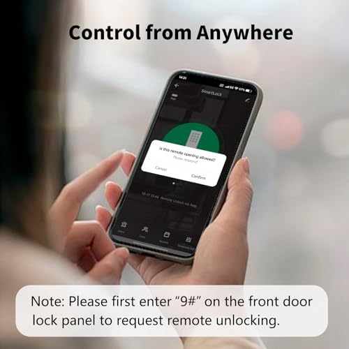 EIYSIE WiFi Smart Gate Lock, Dual Side Fingerprint Lock, IP65 & App Control - Image 6