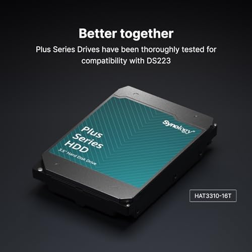 Synology DS223 Home & Office Backup Hub - Centralize Files, Protect Data & Monitor Property (2-Bay Diskless NAS) - Image 6
