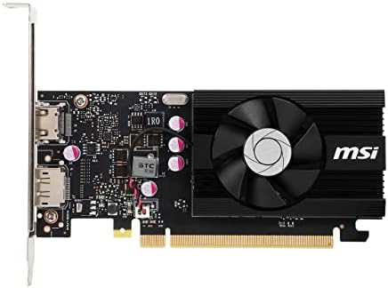 MSI GT 1030 2GD4 LP OC Computer Graphics Cards by Unknown