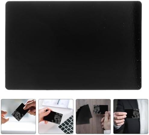 Aluminum Blank Business Cards round Corner 20pcs for Engraving - Image 7