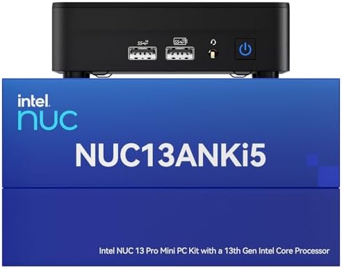 Intel NUC 13 Pro Arena Canyon Mini PC, Core i5-1340P, 16GB RAM, 512GB SSD, Mini Computers Windows 11 Pro for Business Home Office, Support 8K/4K Quad Display/WiFi 6E/BT 5.3/Thunderbolt 4(NUC13ANKi5) - Image 7
