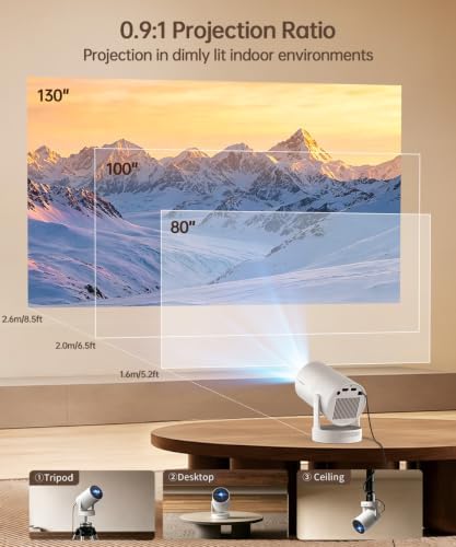 Magcubic Mini Projector with WiFi 6 and Bluetooth 5.4【Electric Focus】 - Image 4