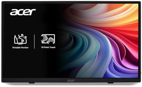 Acer 15.6in FHD 1920x1080 IPS 60Hz Touch Portable Monitor PM161QT bmiuuux by Unknown