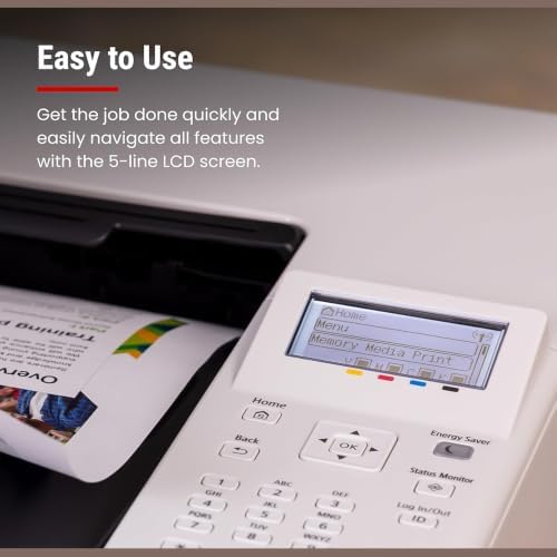 Canon imageCLASS LBP646Cdw Wireless Color Laser Printer - Single Function, Auto 2-Sided Duplex, 26 ppm, Mobile Print (AirPrint/Mopria) - Bundle with Deco Gear Printing eBook & 6FT USB Cable - Image 3