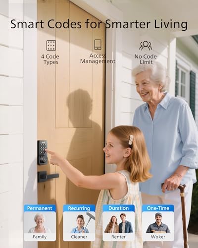Philips WiFi Keypad Deadbolt with Handle, Built-in WiFi, APP Remote Control - Image 6