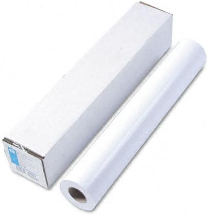 Designjet Large Format Instant Dry Satin-Finish Photo Paper, 24" x 100 ft, White by Unknown