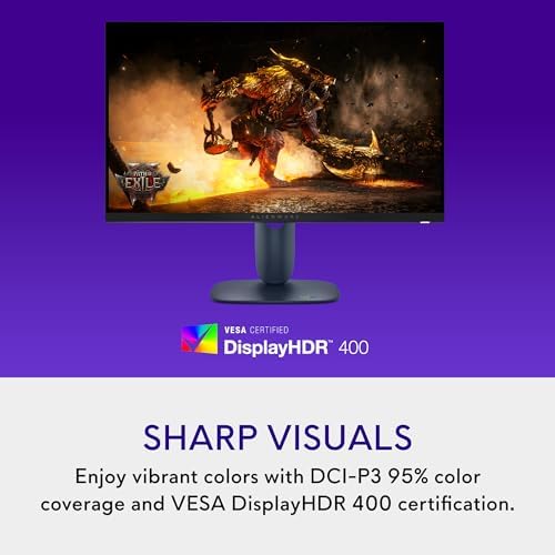 Alienware 27 Gaming Monitor AW2725DM, WQHD Fast IPS, 180Hz, G-SYNC, VESA - Image 4