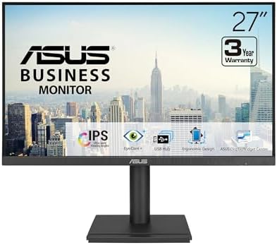 ASUS VA27DQFS 27 Inch 1080P Computer Monitor, USB Docking, TAA Compliant by Unknown
