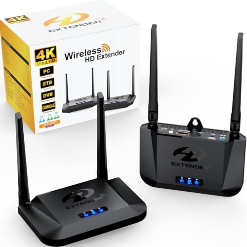 Wireless HDMI Transmitter and Receiver 4K 30HZ,1000 FT,1 TX to 3 RX by Graige