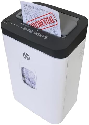 HP - Micro Cut Paper Shredder, 12-Sheet Manual, 150-Sheet Auto Feed - Image 7