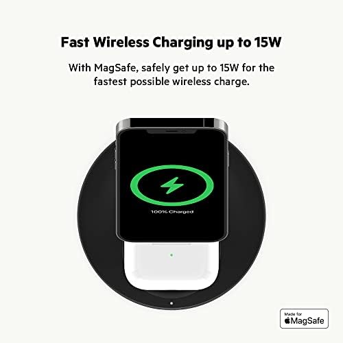 Belkin MagSafe 2 in 1 Wireless Charging Stand, Fast Charger - Image 5