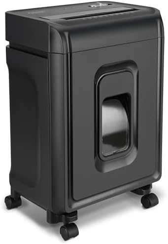 Aurora AU1035XA 10-Sheet Crosscut Paper/Credit Card Shredder with 4-Gallon Pullout Wastebasket - Image 7