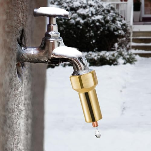 3 Pcs Outdoor Faucet Freeze Protector, Brass Spigot Covers with Tape - Image 3