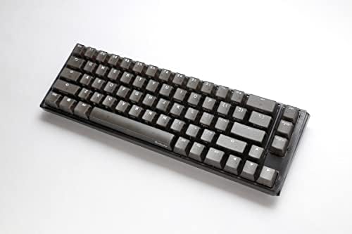 Ducky One 3 SF Aura 65% Mechanical Keyboard, Cherry MX Blue, Clear Black - Image 3