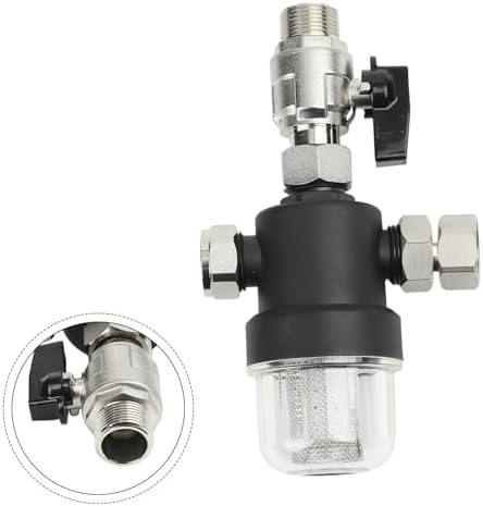 Magnetic Boiler Filter Wall Mounted Sludge Separator For Underfloor Heating Hvac System, Dn20 Dn25 Threaded Connection With On/Off Drain Valve(DN20) - Image 4