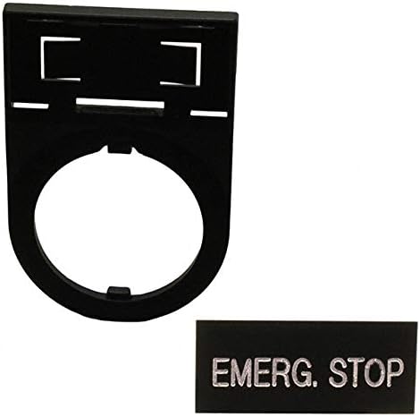 Idec HWAM-104 22mm EMERG.Stop Nameplate by Idec