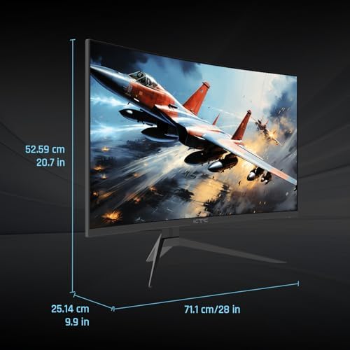 KTC 32 inch 240Hz Curved Gaming Monitor, 1080P Curved Monitor 1ms, H32S17F - Image 6