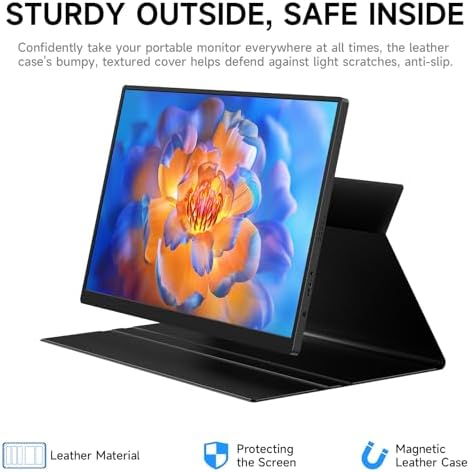 AYY 16" 2.5K 120Hz Portable Monitor, 2560x1600 HDR IPS Display, QHD 100% sRGB, USB-C & HDMI, Eye Care External Second Screen, for Laptop/PC/Phone/PS4/5/Xbox/Switch - Image 6
