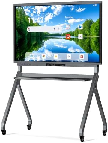 Shiarffe R9 55" Smart Board 16GB+256GB, Google EDLA-Certified by Shiarffe