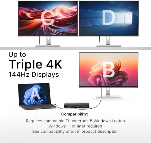 VectoTech V-Core Thunderbolt 5 Docking Station 12-in-1 with M.2 NVMe Slot - Image 4