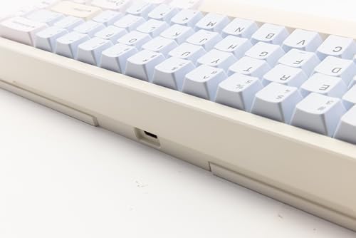 KEEBMONKEY WOBKEY Zen 65 65% Quick Release Wireless Mechanical Keyboard with RGB, CNC Aluminum Case, Hot-Swappable, VIA Support, BT/2.4G/USB-C Gaming Keyboard for Mac/Windows (Lite White) - Image 6