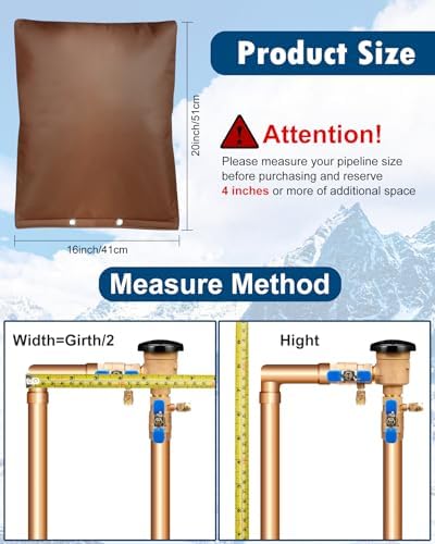 16"X20" 5 Layers Outdoor Pressure Vacuum Breaker, Well Pump, Sprinkler Valve, Faucet Cover for Winter Freeze Protection - Image 2