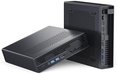MINISFORUM MS-03 Mini Workstation Core Ultra 5 336H(12C/12T, up to 4.6GHz) 32G RAM 1TB SSD, 2x10G SFP+, 1x10G + 1x2.5G RJ45, HDMI|2xUSB4 Output, 2X DDR5 Slot, 5X SSD Slot Mini PC by MINISFORUM