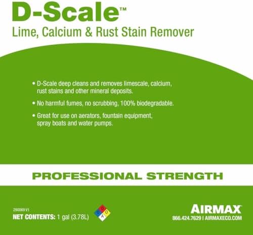 Airmax D-Scale Fountain & Aeration Cleaner, 32 Ounce - Image 2