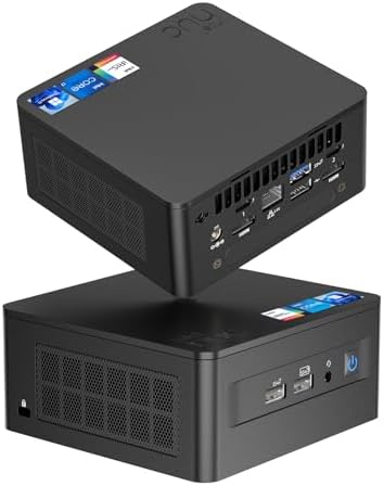 Intel NUC 13 PRO NUC13ANHi7 Arena Canyon, 13TH Gen CPU, 0GB RAM 0GB SSD NO OS, Intel Core i7-1360P Mini Desktop Computer, 8K/4K UHD, Gigabit Ethernet/WiFi-6/VESA for Business/Office/Home Barebones by Intel