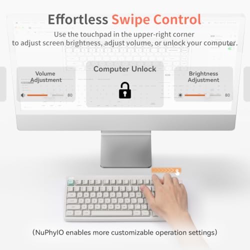 nuphy Node75 Wireless Mechanical Keyboard, 75% Gaming Keyboard - Image 5