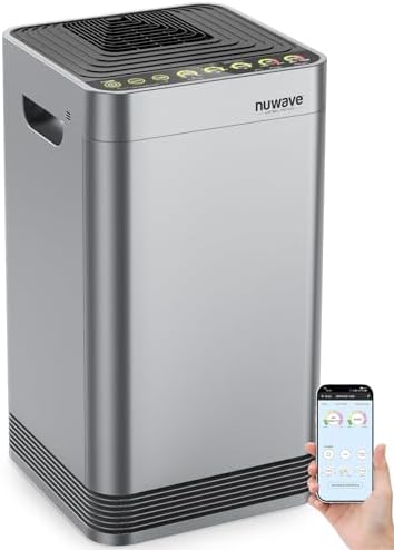 Nuwave Whole House Air Purifiers, Oxypure Smart Air Purifier with 5 Stages by NuWave