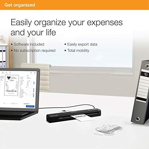 Epson Workforce ES-55R Mobile Receipt and Document Scanner with Receipt Management Software for PC and Mac - Image 5