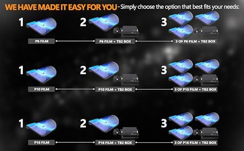 Self-Adhesive LED Flexible Transparent Film Screen for Retail Windows, Storefronts, Glass Doors and Many More for Digital Advertising | Sunlight-Readable Display (P16, 1 Pack with TB20 Box) - Image 4