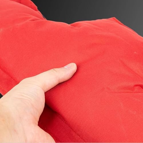 Backflow Preventer Insulation Cover for Outdoor Water Meters & Valves, ABS Plastic Weatherproof Freeze Protection- Red - Image 5